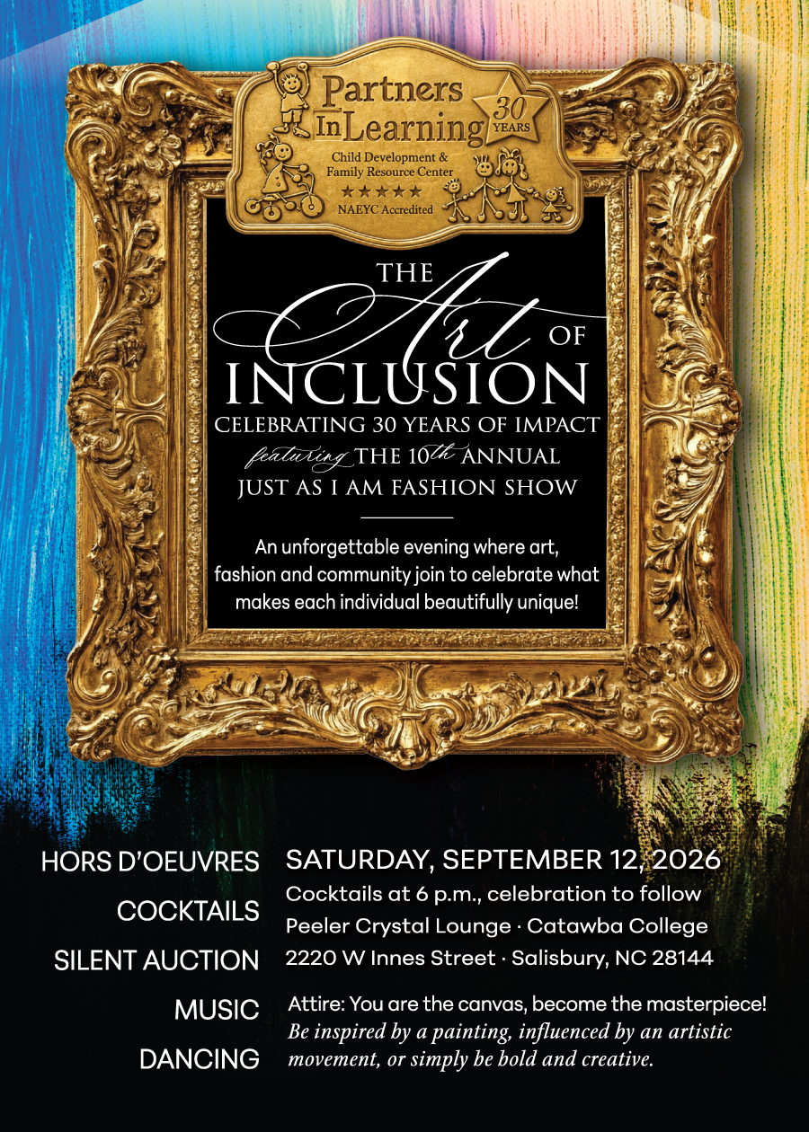 Ad for Partners in Learning event The Art of Inclusion Sat. Sept. 12